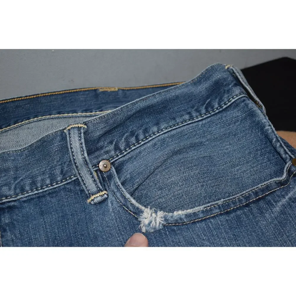 Vintage Polo Ralph Lauren 867 Blue Jeans Mens Size 40 x 30 Classic Fit Denim ***